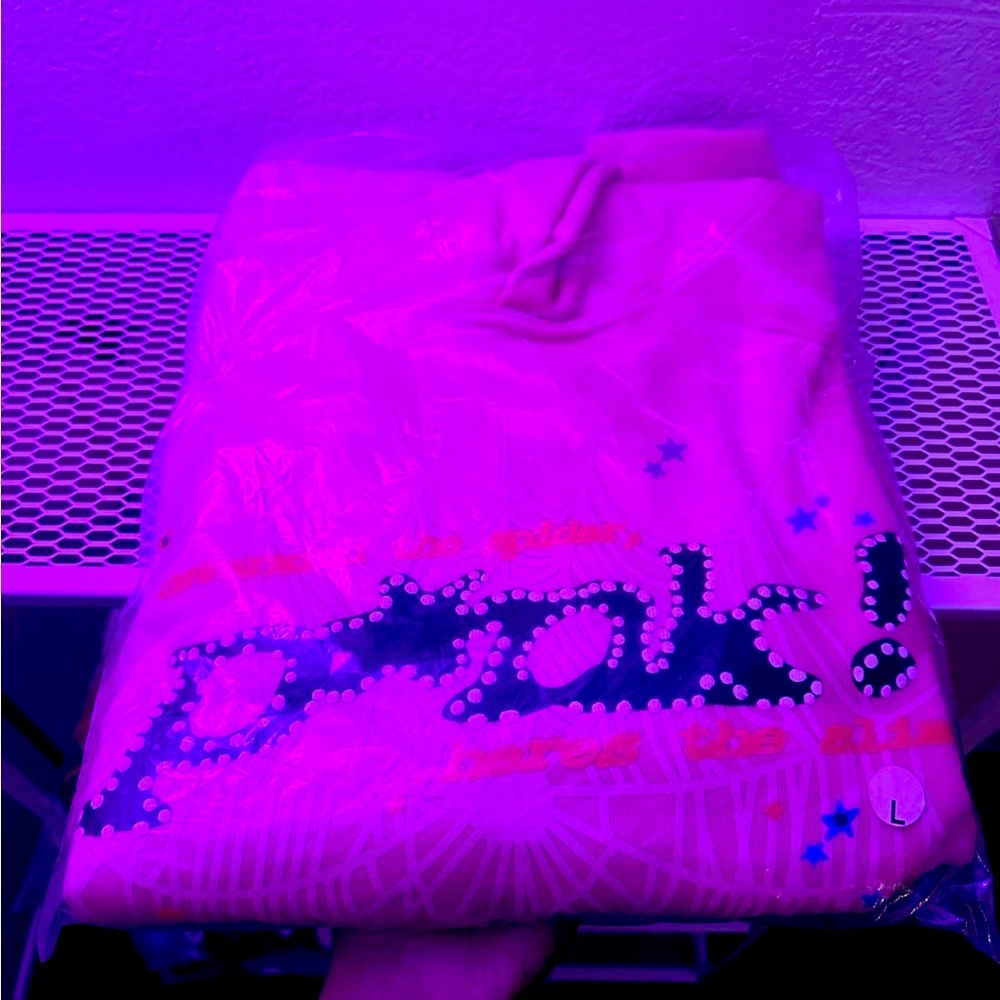 SP5DER P*NK HOODIE